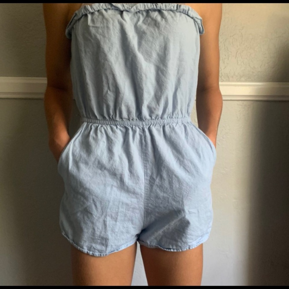Light Blue Romper